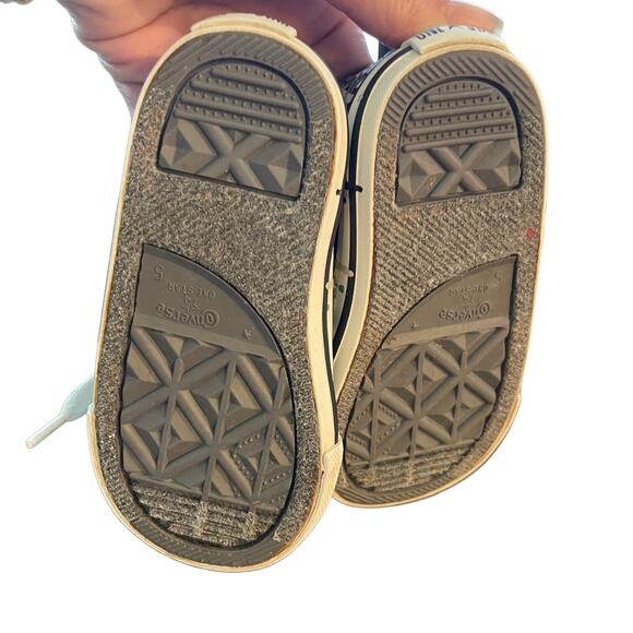 Converse Camouflage Paint Drip Shoes Toddler Size 5 EUC - Picture 8 of 8